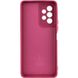 Защитный чехол Hybrid Premium Silicone Case для Samsung Galaxy A23 - Dark Red (55228). Фото 3 из 6