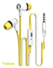 Наушники с микрофоном Langsdom JM21 "желтые"