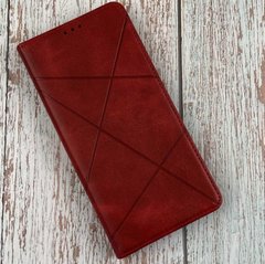 Чехол книжка BOSO для Xiaomi Redmi 6A - Dark Red