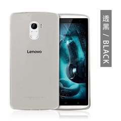 Ультратонкий силиконовый чехол для Lenovo Vibe X3 Lite/A7010/K4 Note "серый"