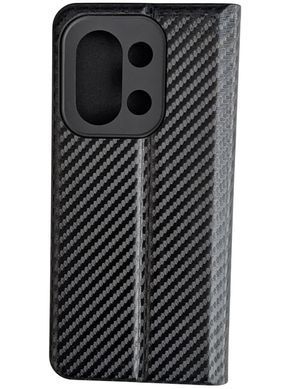 Чехол-книжка JR Elegant для Xiaomi Redmi 15C - Black Carbon