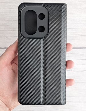 Чехол-книжка JR Elegant для Xiaomi Redmi 15C - Black Carbon