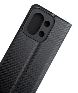 Чехол-книжка JR Elegant для Xiaomi Redmi 15C - Black Carbon