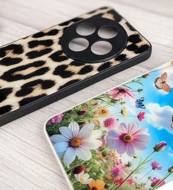 Защитный чехол Glass Art для Xiaomi Redmi 14C - Green