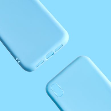 Силиконовый чехол для Xiaomi Redmi 9A - Light Blue