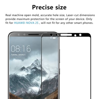 3D защитное стекло (Full Cover) для Huawei Nova 2S - Gold