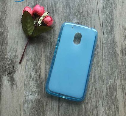Силіконовий чохол для Motorola Moto G4 Play (XT1602) - Blue