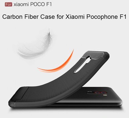 Захисний чохол Hybrid Carbon для Xiaomi Pocophone F1