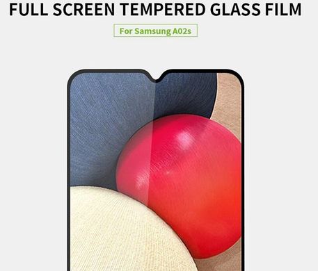Защитное стекло 3D Full Cover для Samsung Galaxy A02s