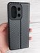 Чехол-книжка JR Elegant для Xiaomi Redmi 15C - Black Carbon (17125). Фото 14 из 18