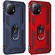 Ударопрочный чехол GETMAN Ring для Xiaomi Mi 11 Lite