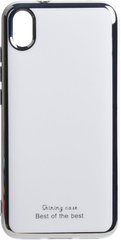 Чохол-накладка Electroplate TPU 2mm для Xiaomi Redmi 7A - White