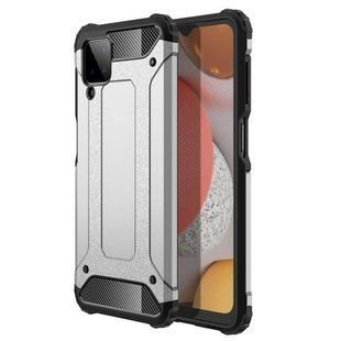 Бронированный чехол Immortal для Samsung Galaxy M12 - Silver