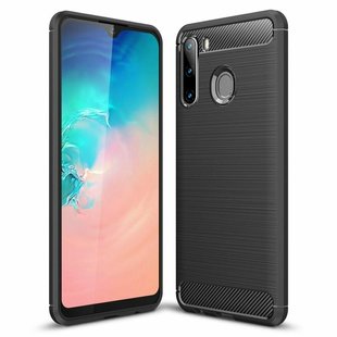 TPU чехол Slim Carbon для Samsung Galaxy A21