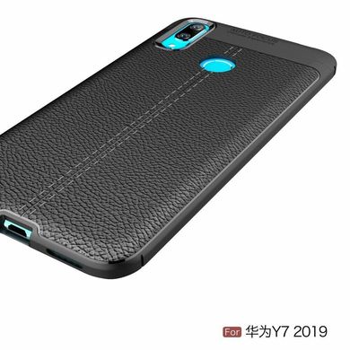 Чохол Hybrid Leather для Huawei Y7 2019 - Black