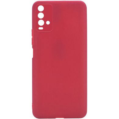 Силиконовый чехол TPU Full Camera для Xiaomi Redmi 9T - Red
