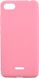 Матовый TPU чехол для Xiaomi Redmi 6A - Pink (35331). Фото 1 из 6