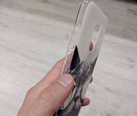 Чохол із малюнком для Xiaomi Redmi 5 Plus - Кіт внизу