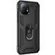 Ударопрочный чехол GETMAN Ring для Xiaomi Mi 11 Lite - Black