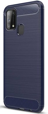 Чехол Hybrid Carbon для Samsung Galaxy M31 - Blue