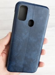 Чехол книжка Boso Elite Case для Samsung Galaxy M21 / M30s - Dark Blue