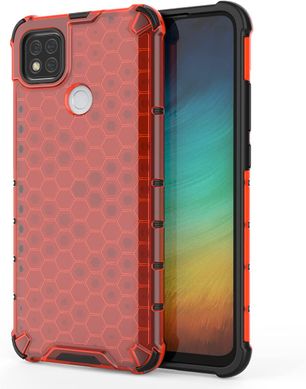 Противоударный чехол Honeycomb для Xiaomi Redmi 9C - Red