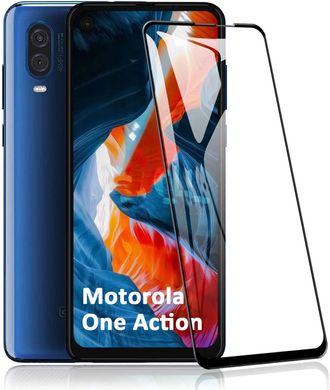 Захисне скло 3D Full Cover для Motorola One Vision / One Action