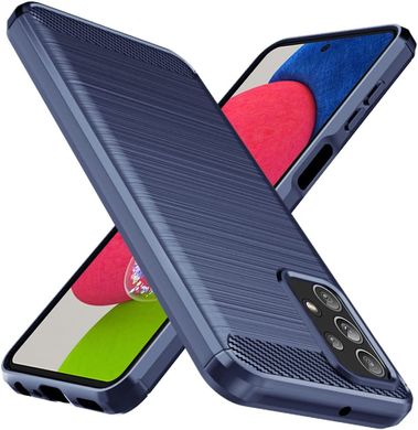 Защитный чехол Hybrid Carbon для Samsung Galaxy A13 - Dark Blue