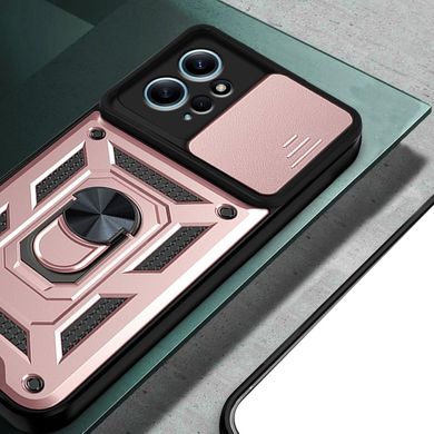 Удароміцний чохол Hybrid Ring Camshield для Xiaomi Redmi Note 12 - Pink