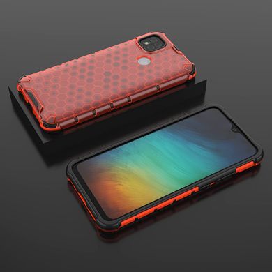 Противоударный чехол Honeycomb для Xiaomi Redmi 9C - Red