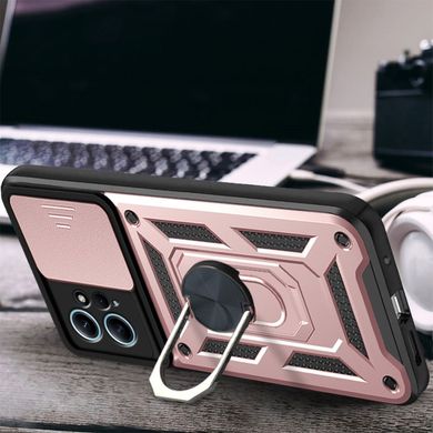 Ударопрочный чехол Hybrid Ring Camshield для Xiaomi Redmi Note 12 - Pink