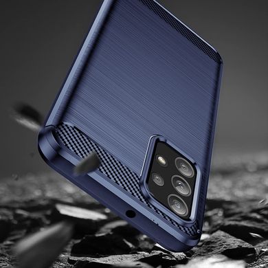 Захисний чохол Hybrid Carbon для Samsung Galaxy A13 - Dark Blue