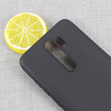Силиконовый (Soft-Touch) чехол для Xiaomi Redmi Note 8 Pro - Black