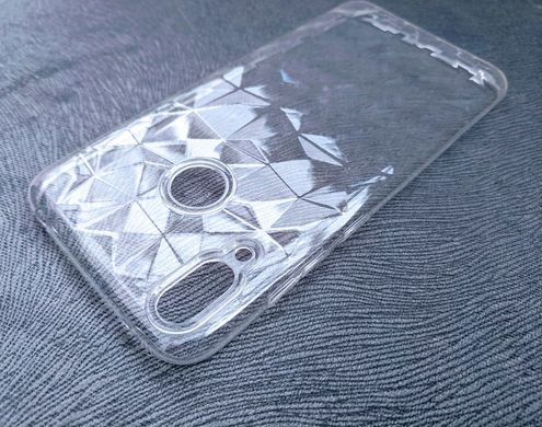 Чохол силіконовий Transparent Diamond для Huawei Y7 2019