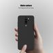 Силиконовый (Soft-Touch) чехол для Xiaomi Redmi Note 8 Pro - Black (6978). Фото 3 из 4