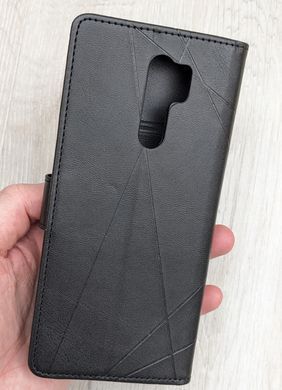 Чехол-книжка Boso Premium для Xiaomi Redmi 9 - Dark Black