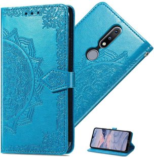 Чехол-книжка JR Art Series для Nokia 2.4 - Blue