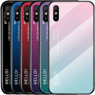 Чехол TPU+Glass для Xiaomi Redmi 9A