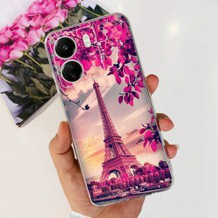 Силіконовий чохол з малюнком для Xiaomi Redmi 13C - Париж