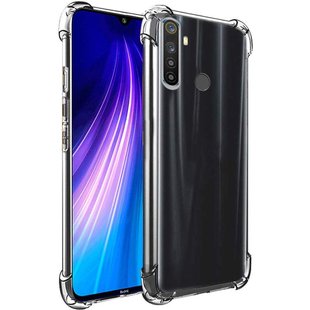 TPU чехол GETMAN с усиленными углами для Samsung Galaxy A21