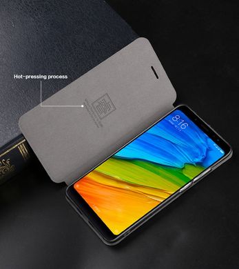Шкіряний чохол (книга) Mofi для Xiaomi Redmi Note 5 Pro