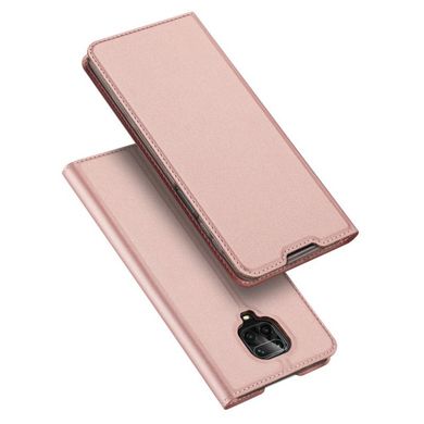 Чехол (книжка) Dux Ducis для Xiaomi Redmi Note 9s / Note 9 Pro / Note 9 Pro Max - Rose Gold