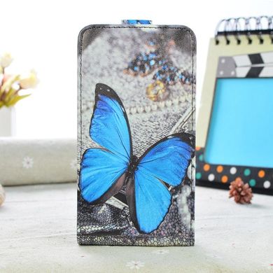 Фліп-чохол з малюнком для Lenovo A536 - Яскравий метелик