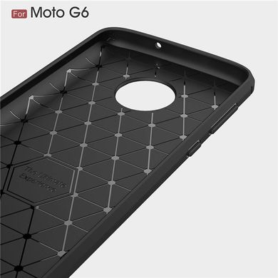 Защитный чехол Hybrid Carbon для Motorola Moto G6 - Blue