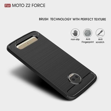 Захисний чохол Hybrid Carbon для Motorola Moto Z2 Force