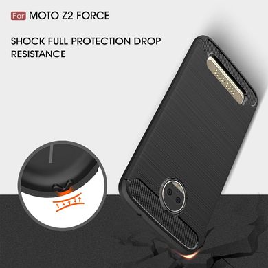 Защитный чехол Hybrid Carbon для Motorola Moto Z2 Force