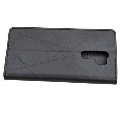 Чехол-книжка Boso Premium для Xiaomi Redmi 9 - Dark Black