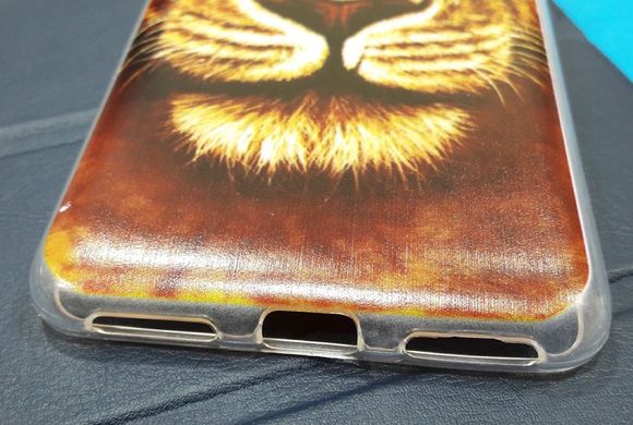 Чехол с рисунком для Lenovo K6 Note - Светлый лев