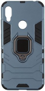 Ударопрочный чехол с подставкой для Huawei Honor 8A / Y6S 2019 - Navy Blue