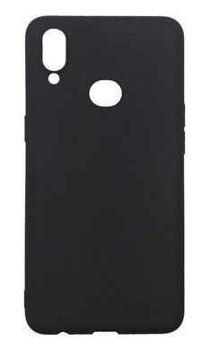 Силіконовий чохол (Soft Touch) для Samsung A10S - Black